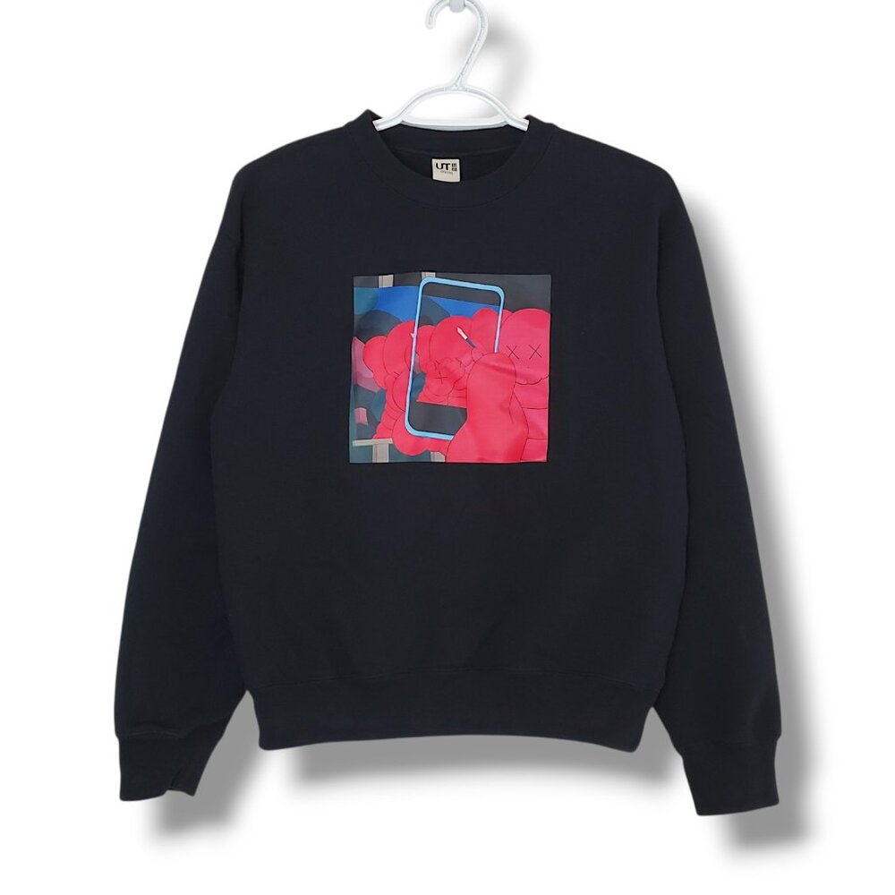 Uniqlo x Kaws X Warhol Crewneck Sweater Black Size XXS